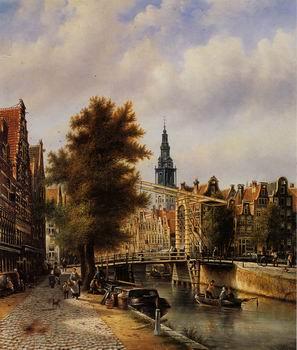 unknow artist European city landscape, street landsacpe, construction, frontstore, building and architecture. 278 Germany oil painting art
